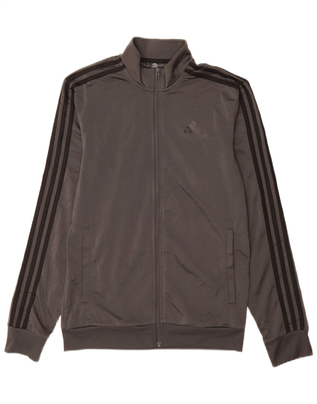 Adidas Veste de survêtement pour homme Petit gris Polyester