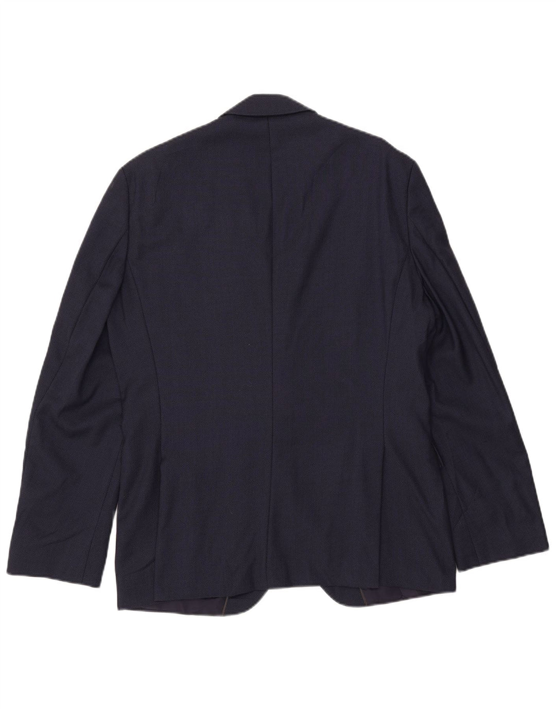 HUGO BOSS Veste Blazer 2 Boutons Homme IT 50 Large Bleu Marine