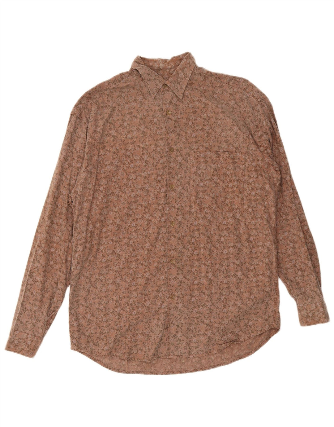 Wampum Chemise Homme Marron Moyen Floral