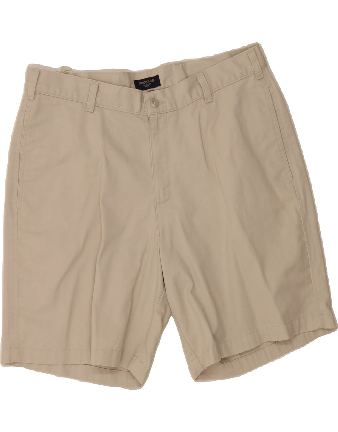DOCKERS Mens Chino Shorts W34 Large Off White Cotton Vintage Dockers and Second-Hand Dockers from Messina Hembry 