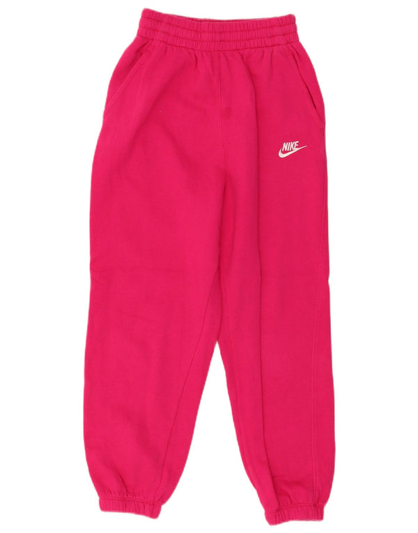 Pantalon de survêtement Nike fille 10-11 ans coton rose moyen