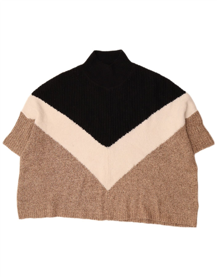 Marks & Spencer Pull à manches courtes et col roulé pour femme UK 14 Medium