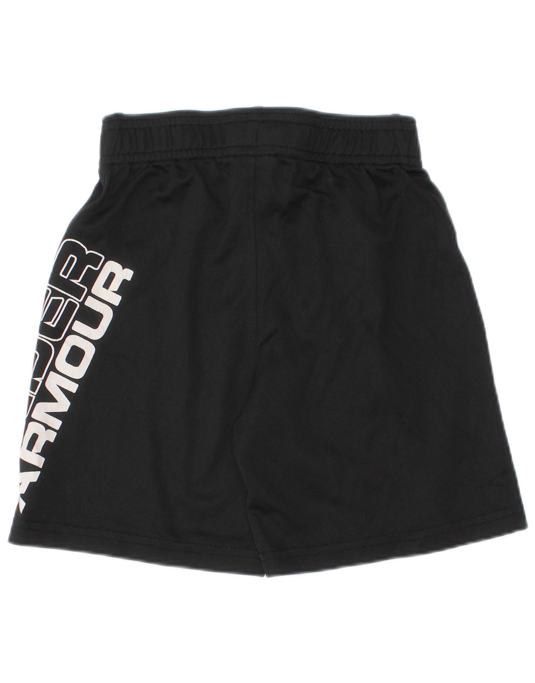 Under Armour Short de Sport Graphique Garçon 3-4 Ans Noir Polyester