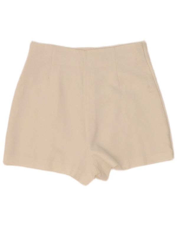 Zara Femme Jupe-short Hot Pants Medium W28 Blanc