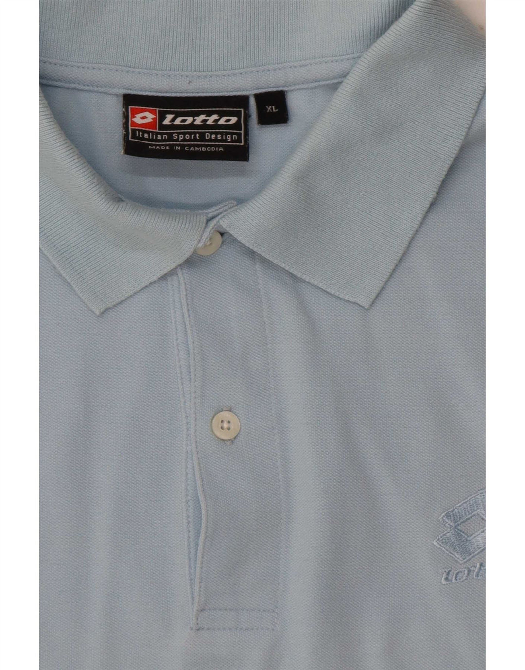 Lotto Polo Homme XL Bleu