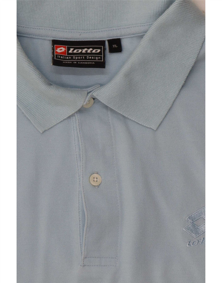Lotto Polo Homme XL Bleu