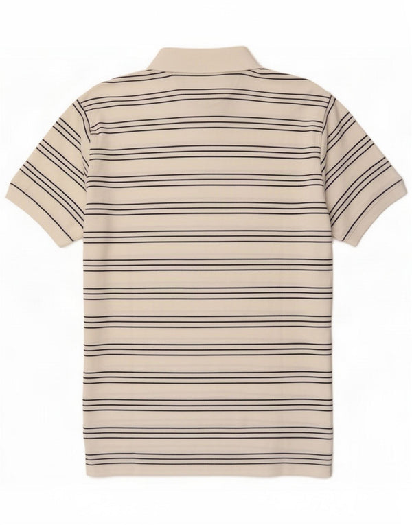 Gant Polo Homme Large Blanc Rayé Coton