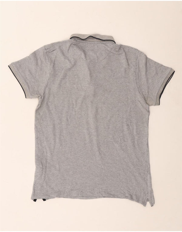 Polo Homme Zara Gris Moyen Coton