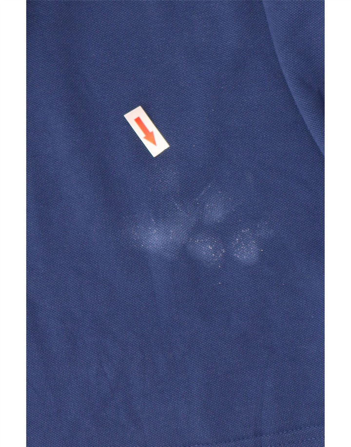 HARMONT & BLAINE Polo Homme Coupe Regular 4XL Bleu Marine Coton