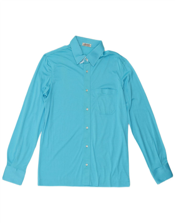 Chemise Homme Vintage Petit Bleu