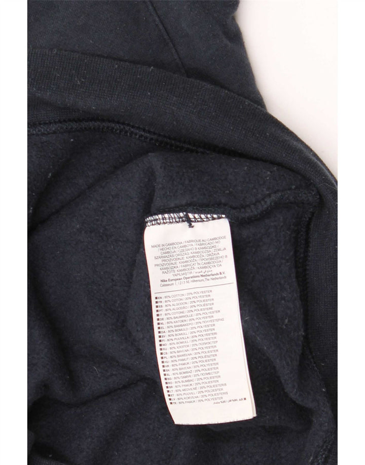 Nike Veste de survêtement pour homme en coton color block Bleu marine Taille L