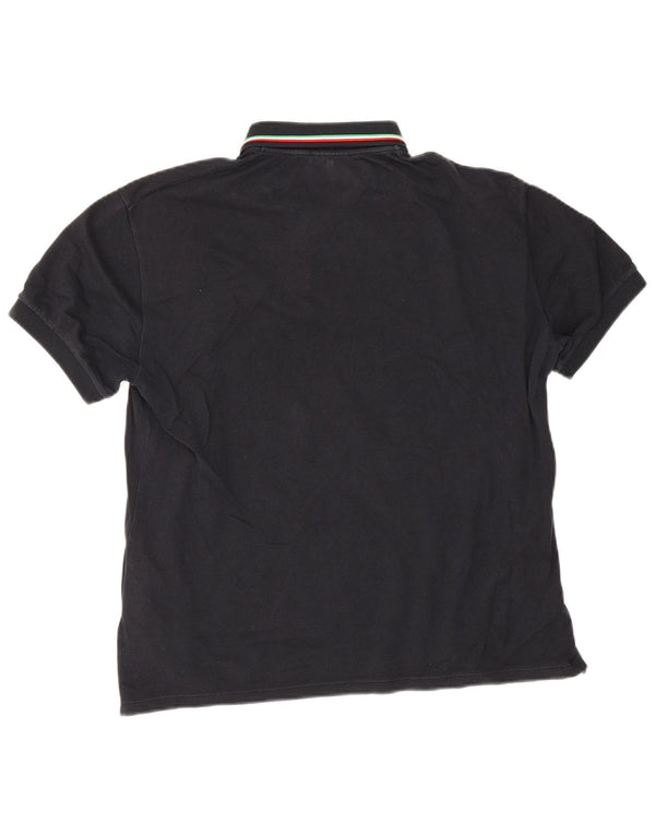 Polo Homme Emporio Armani Large Bleu Marine Coton