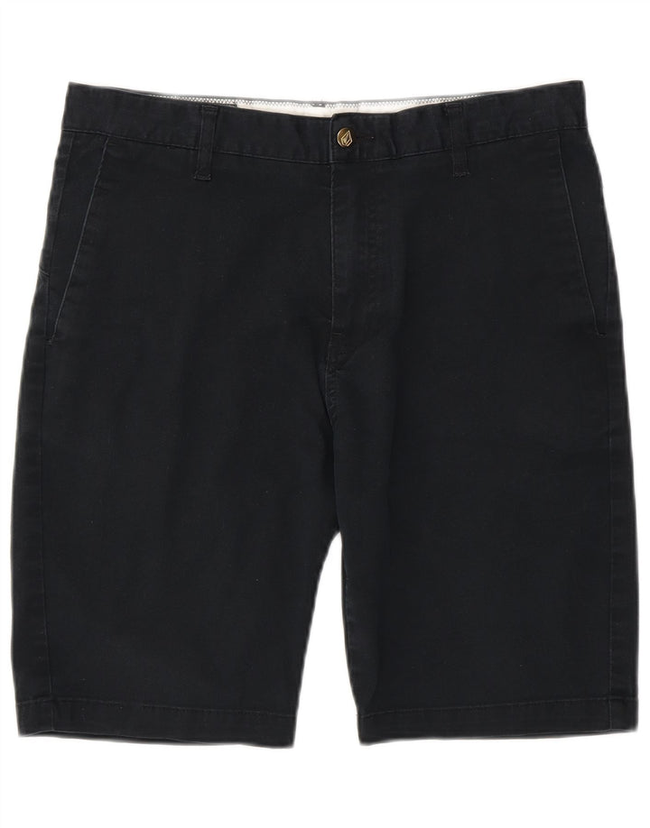 Volcom Short Chino Homme W32 Coton Bleu Marine Moyen