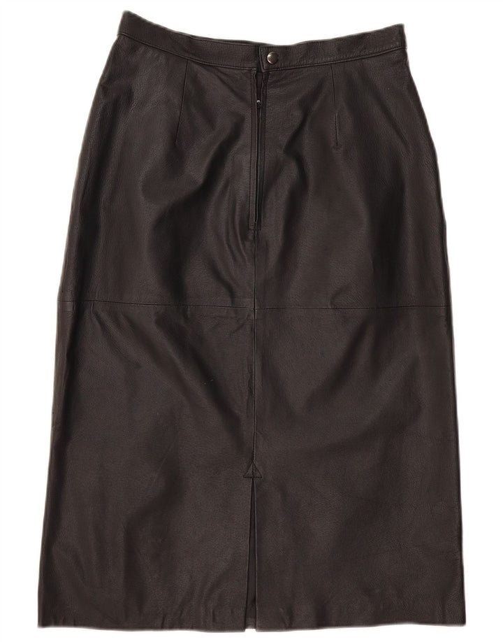 jupe droite femme vintage EU 40 Moyen W30 Noir