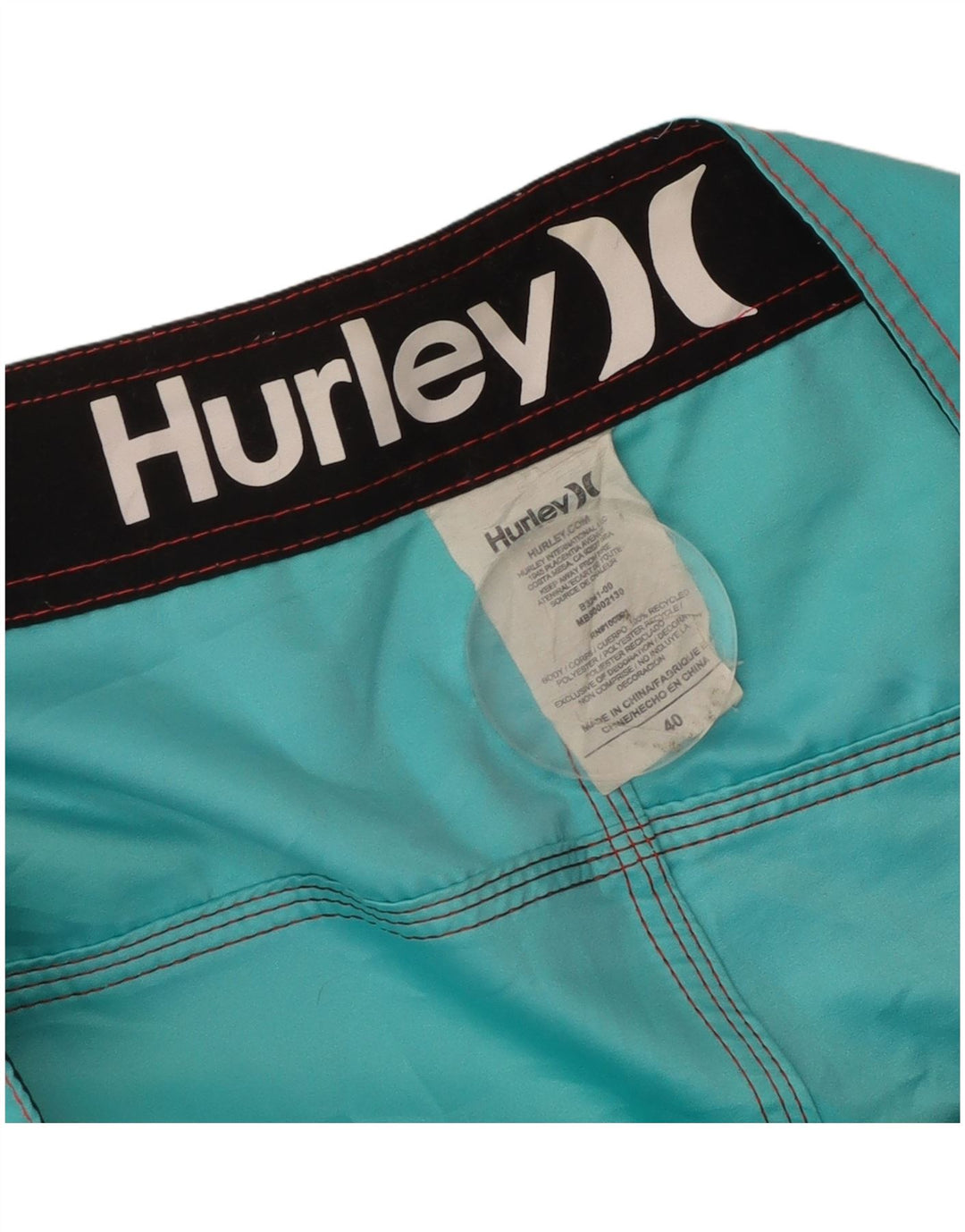 Hurley Short de Bain Homme XL Turquoise Polyester