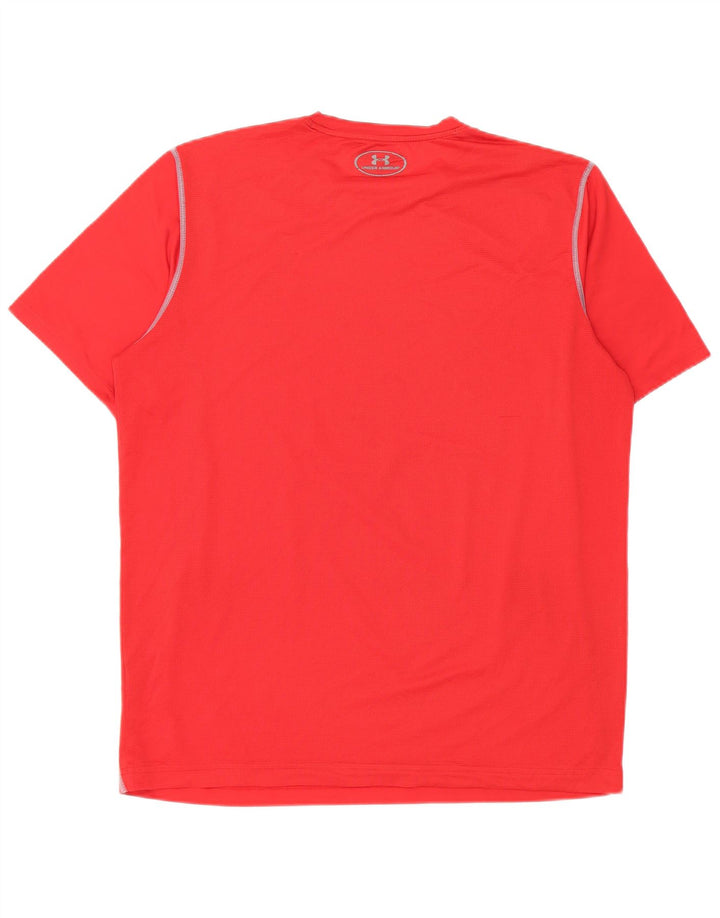 Under Armour T-Shirt Heat Gear Homme Rouge Large