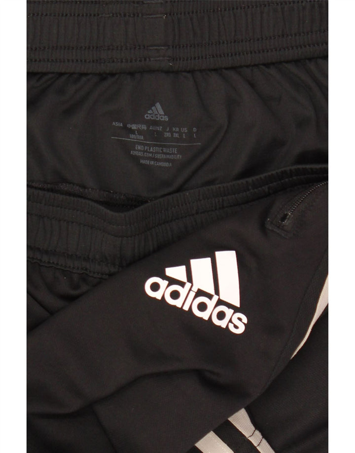 Adidas Short de sport Aeroready pour hommes, grand, noir, polyester