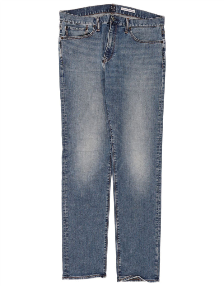 Gap Jean Slim Homme W34 L34 Bleu Coton