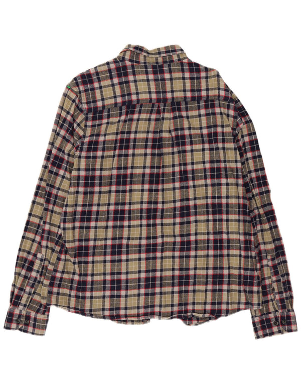 Eddie Bauer Chemise en flanelle pour homme XL à carreaux verts
