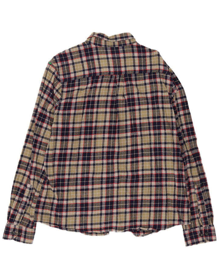 Eddie Bauer Chemise en flanelle pour homme XL à carreaux verts