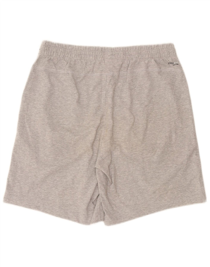 Adidas Short Climalite Sport Homme Gris Moyen Chiné Coton