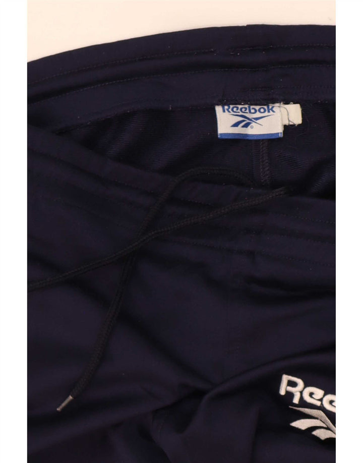Reebok Pantalon de survêtement pour femme UK 14 Bleu marine moyen