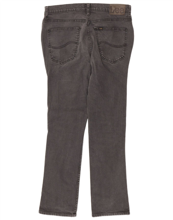 Lee Jean Droit Brooklyn Homme W34 L30 Gris Coton