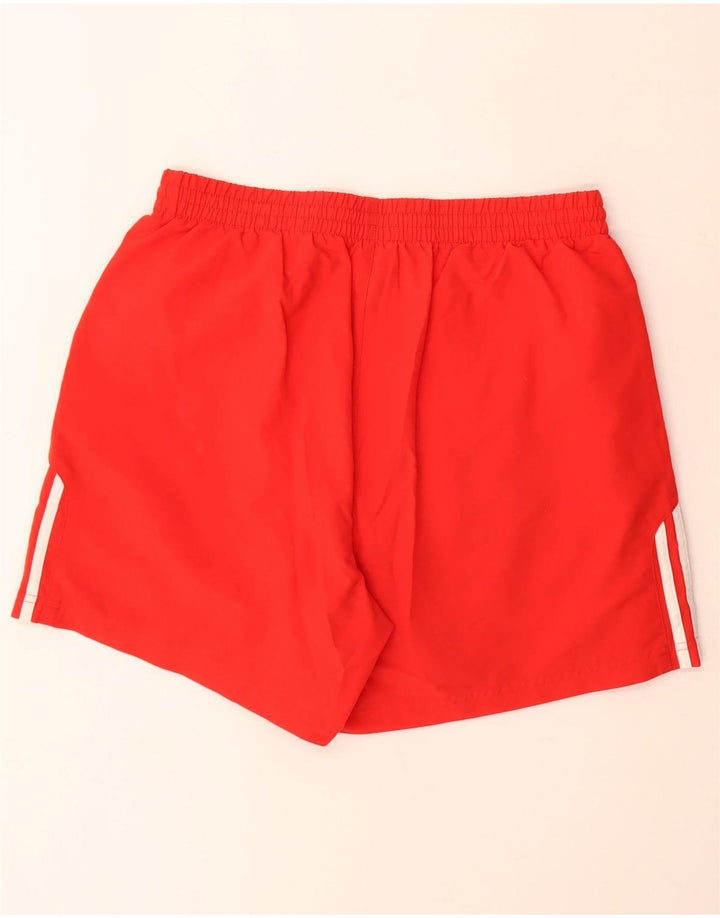 Adidas Short de sport pour homme Large Rouge Polyester