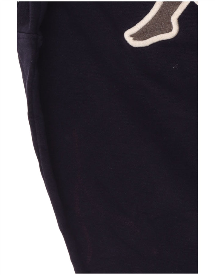 Kappa Sweat-shirt graphique pour femme UK 14 Bleu marine moyen