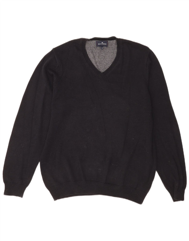 Marks & Spencer Pull Blue Harbor Col V Homme Bleu Marine Moyen