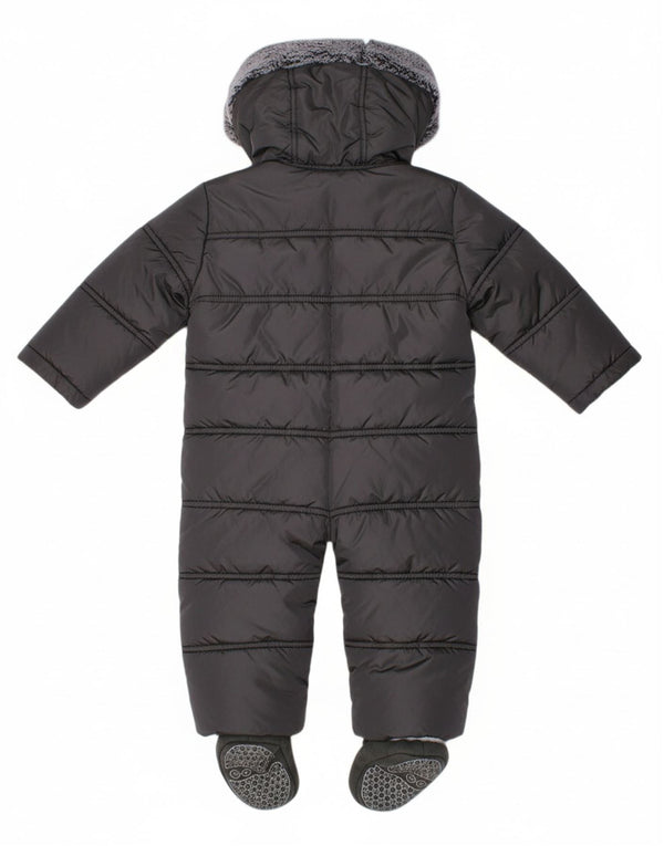 TED BAKER Baby Boys Hooded Padded Jumpsuit 9-12 Months  Grey