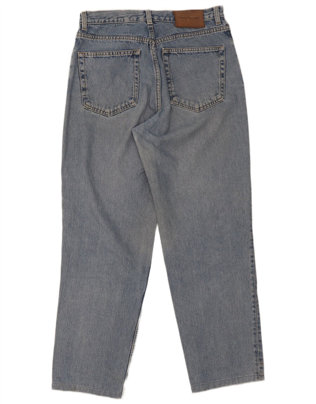 Calvin Klein Jean droit W30 L29 homme bleu coton