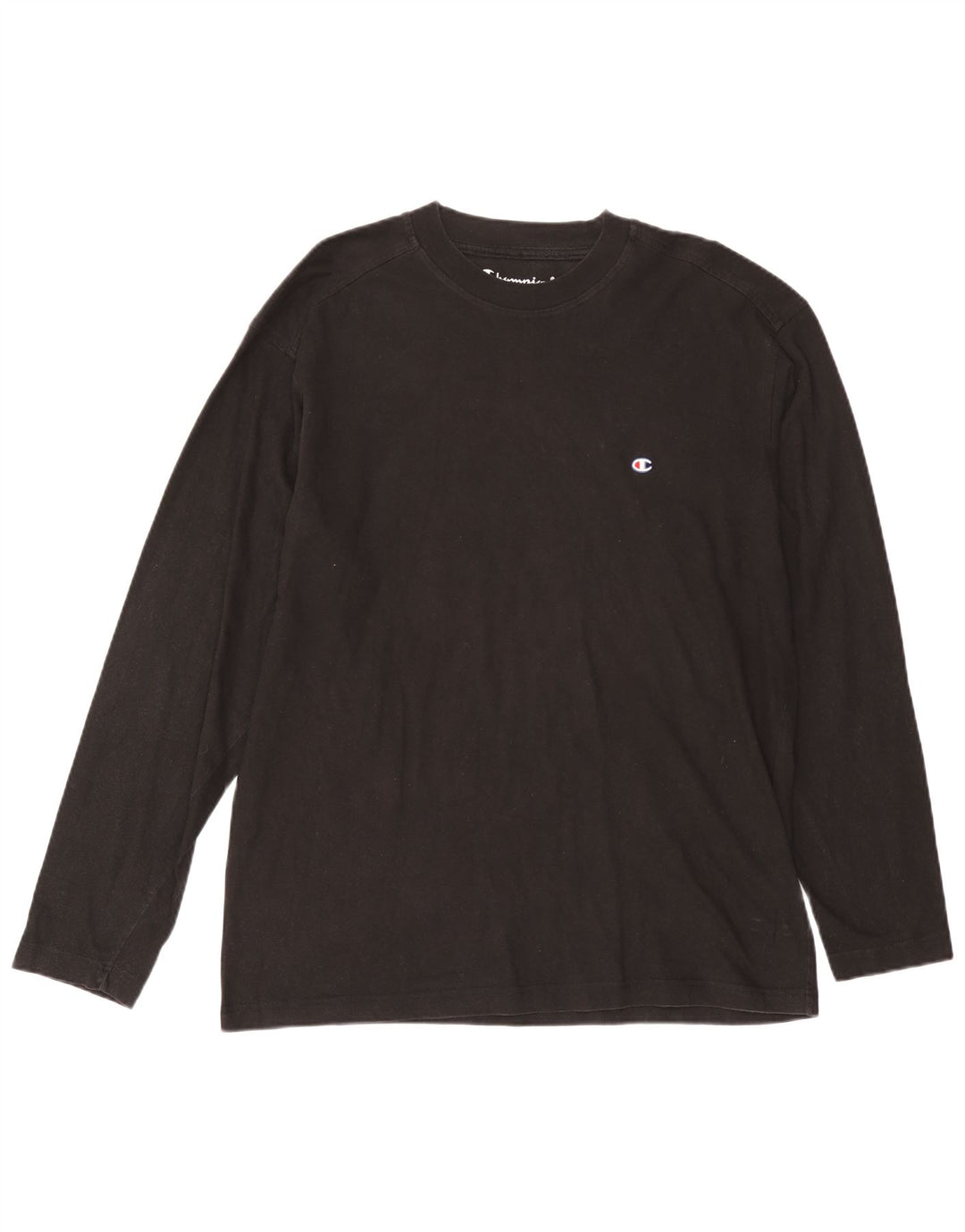 Champion Haut à manches longues pour homme XL en coton noir