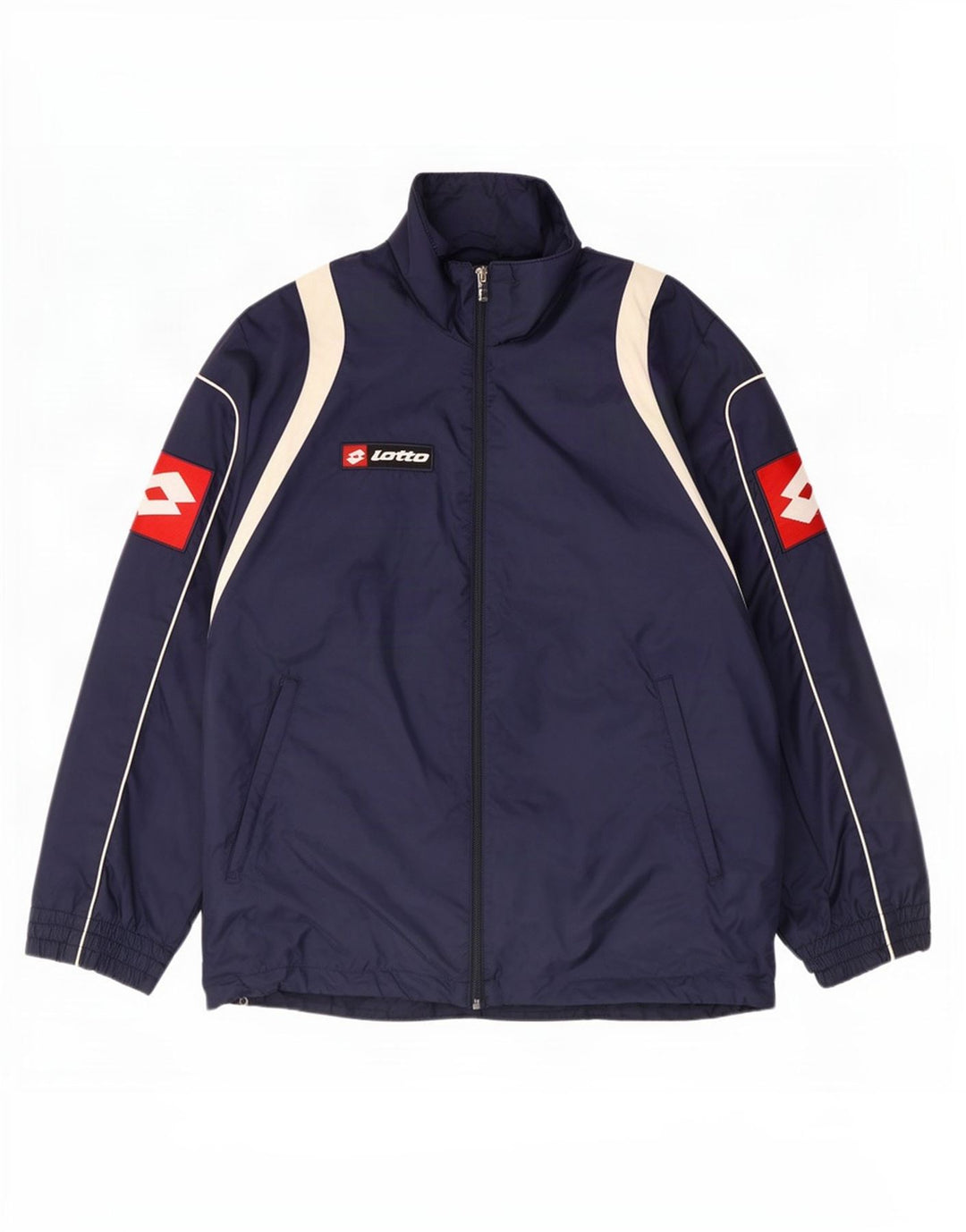 Lotto Veste de Survêtement Graphique pour Homme Petit Bleu Marine Colorblock