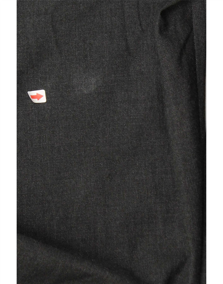 Marks & Spencer Pantalon Chino Regular Homme W40 L33 Gris Polyester