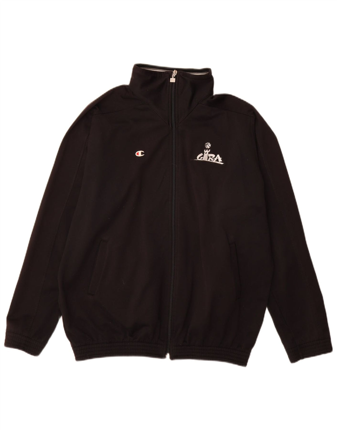 Champion Veste de survêtement coupe ample pour garçon 15-16 ans Noir Polyester