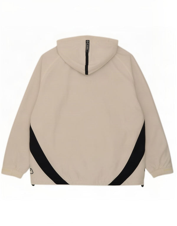 Lotto Veste de survêtement à capuche graphique pour homme XL Blanc Colorblock