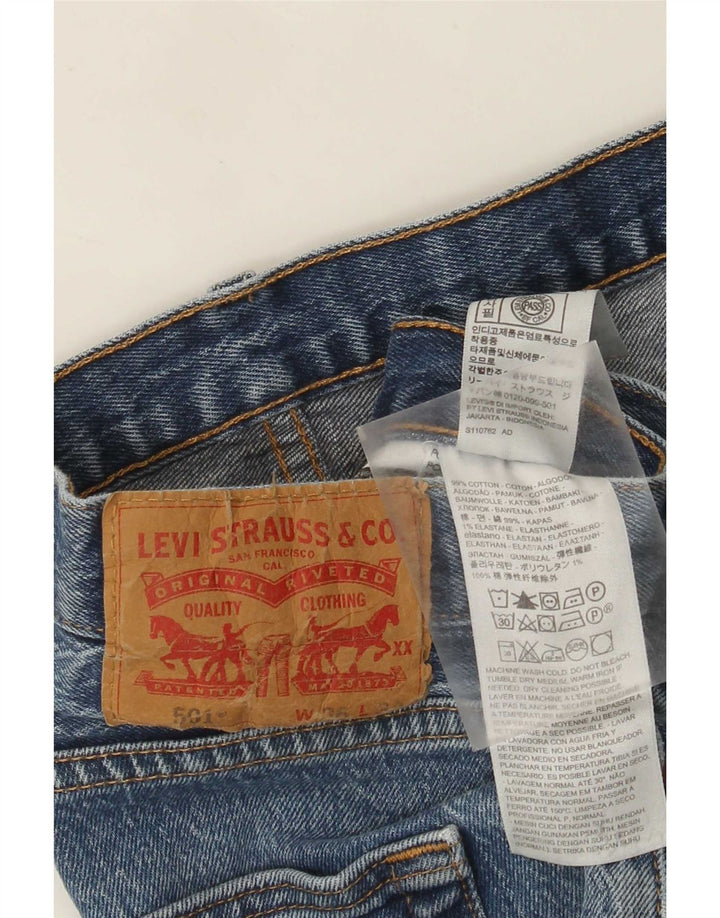 Levi's Jean Droit 501 Homme Bleu W36 L30 Coton
