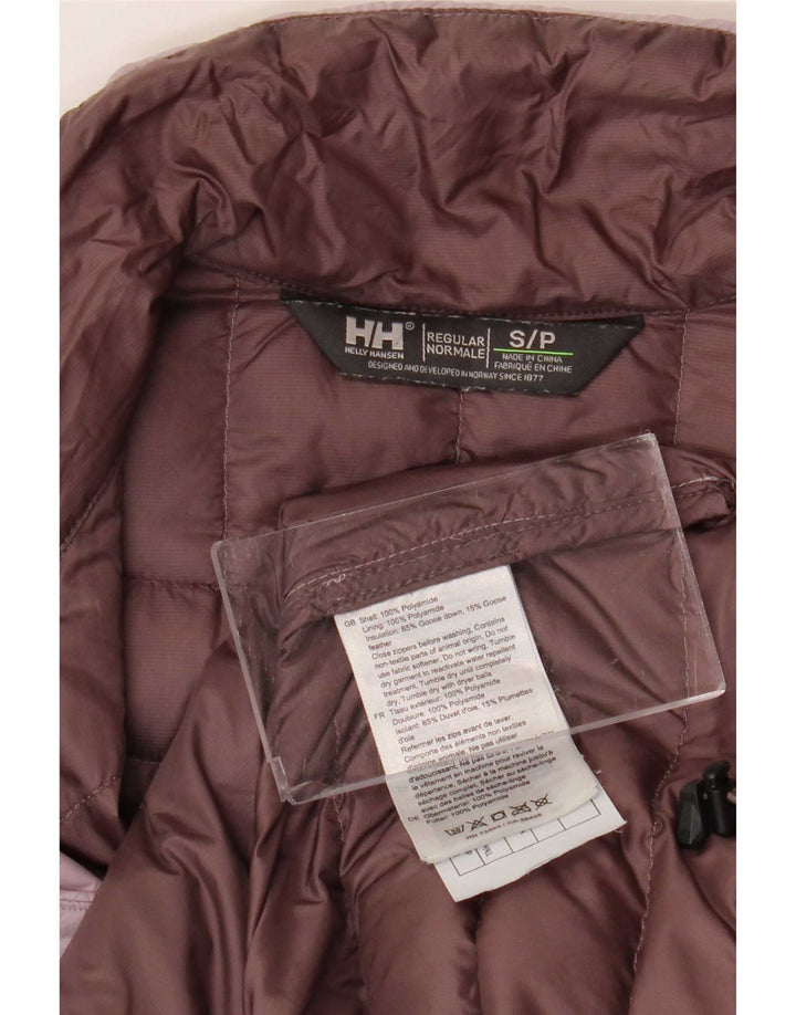 Helly Hansen Veste rembourrée pour femme UK 10 Small Violet Polyamide
