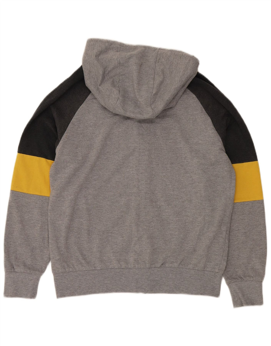UMBRO Sweat à Capuche Zippé Homme Gris Moyen Colourblock Coton