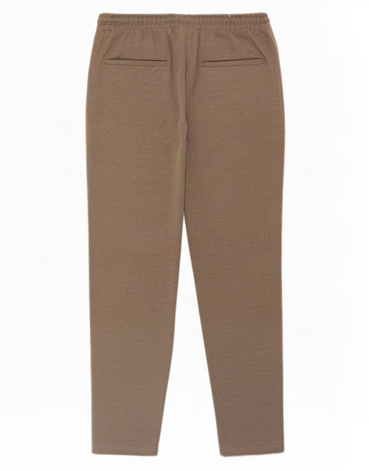 Zara Pantalon Chino Slim Homme Moyen W31 L28 Beige Polyester