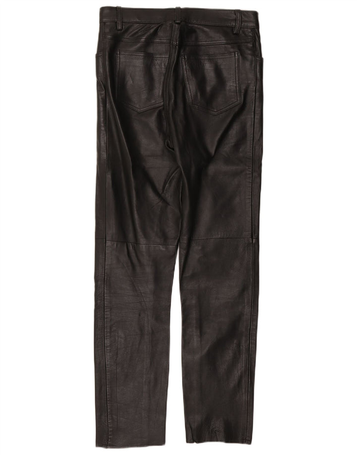 Pantalon droit femme vintage W30 L30 Noir