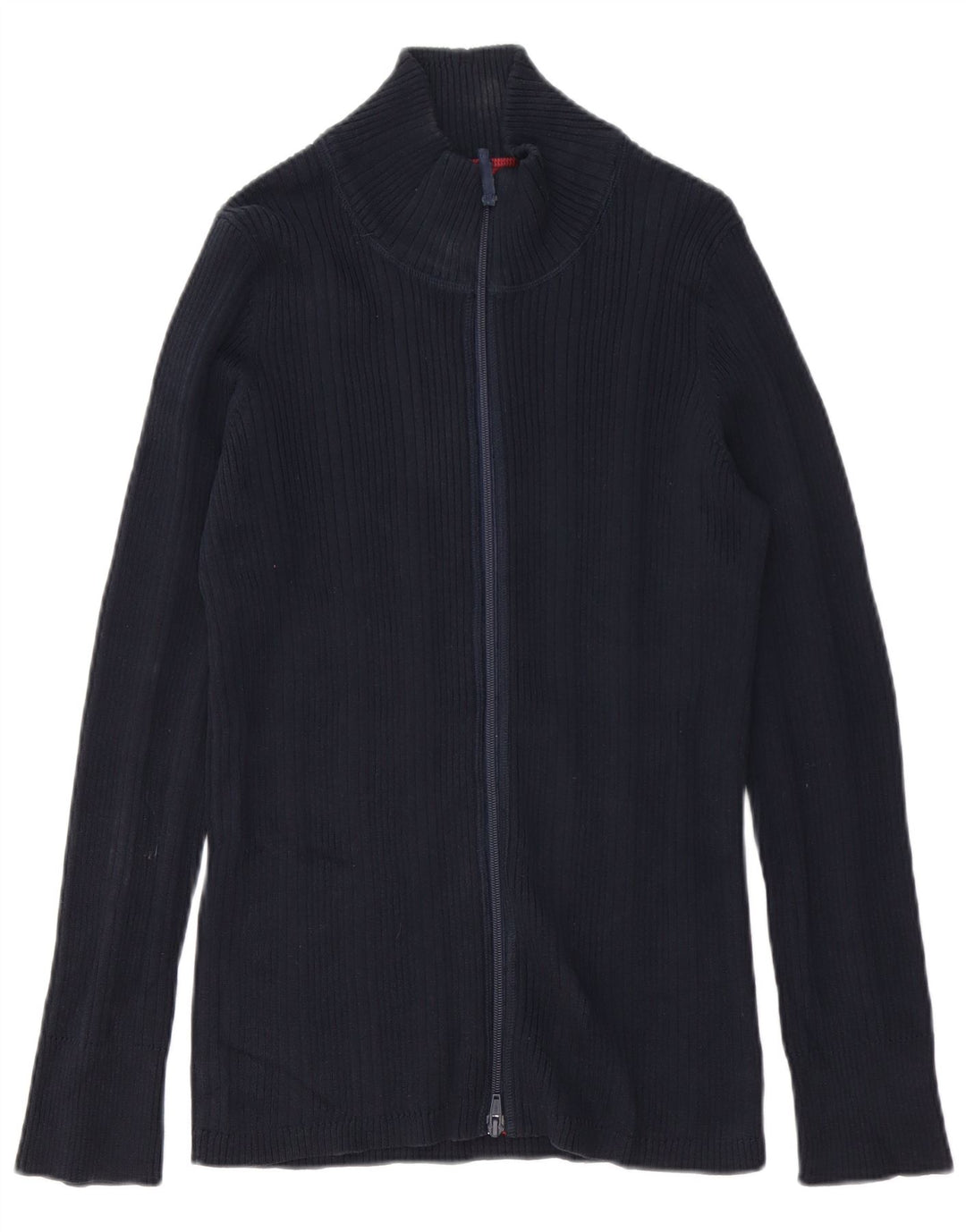 EDDIE BAUER Cardigan Homme Pull Large Bleu Marine Coton