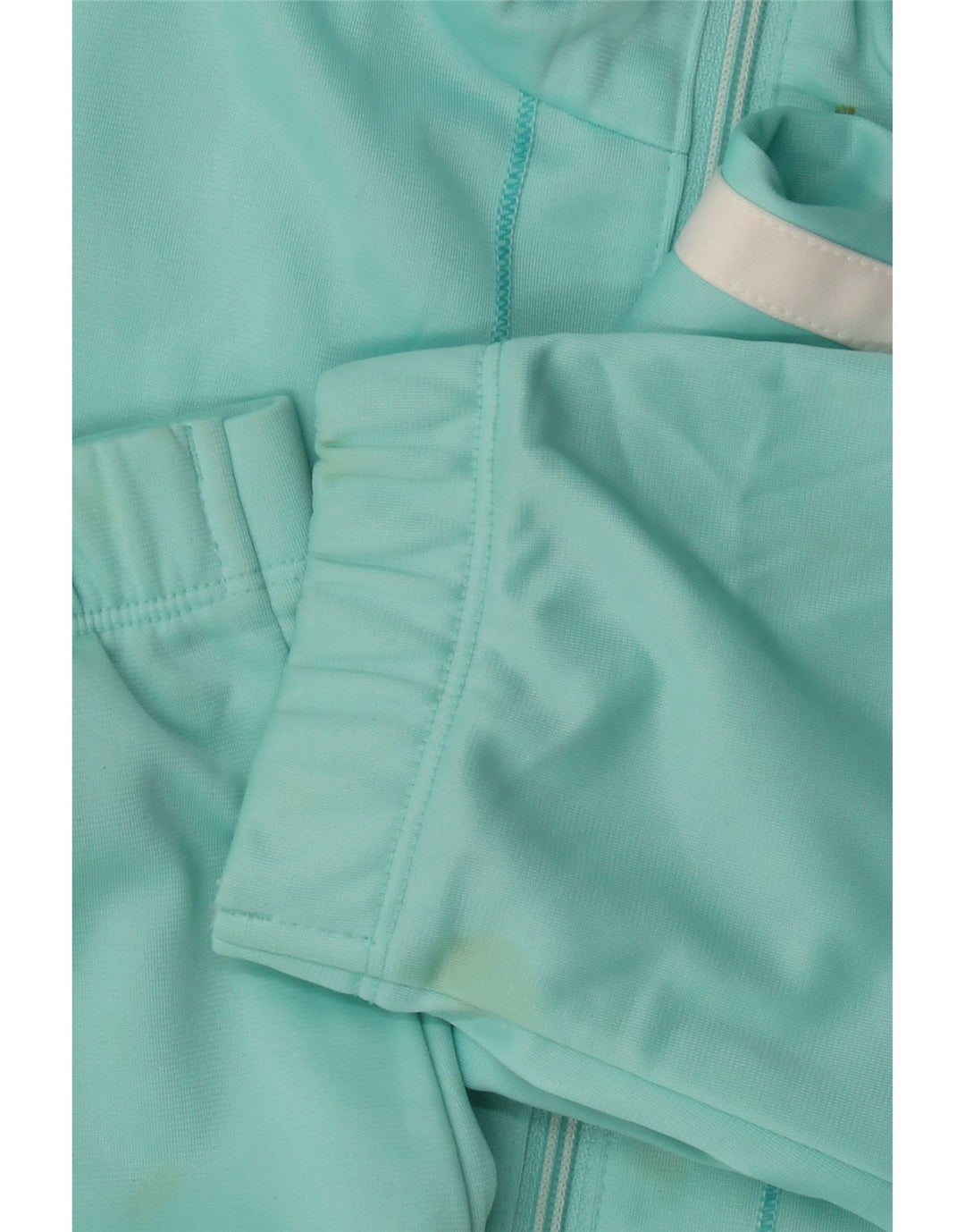 LOTTO Veste de Survêtement Femme UK 18 XL Bleu Rayé Polyester