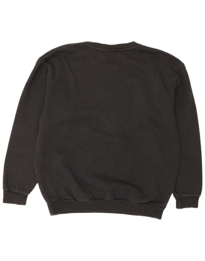 PUMA Sweat-shirt graphique coupe ample pour femme UK 12 Noir moyen