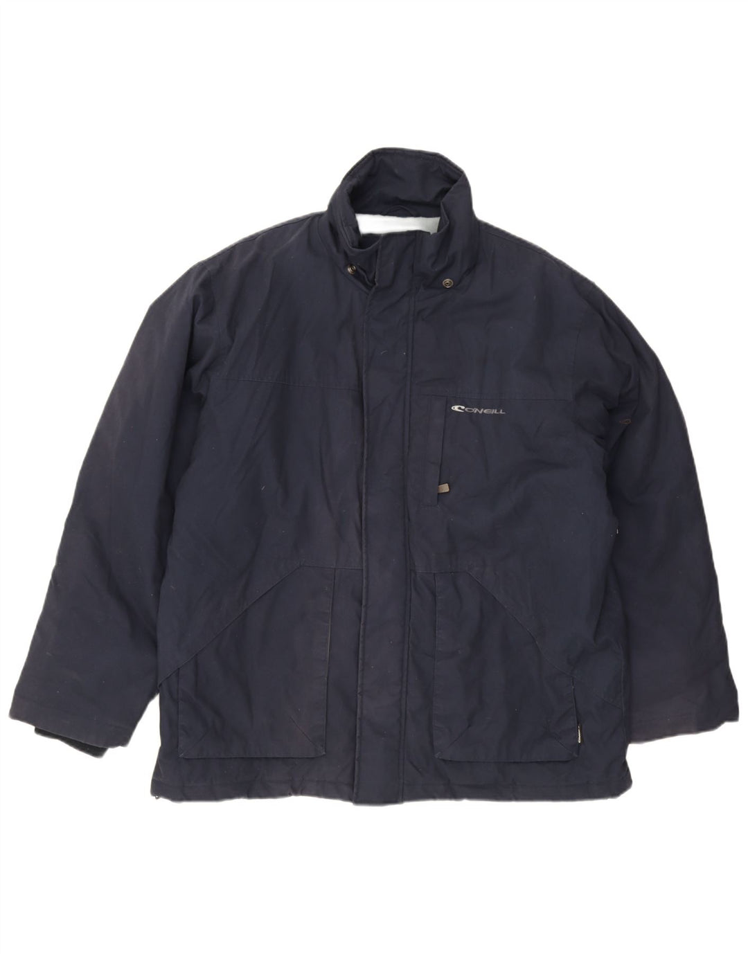 O'Neill Veste coupe-vent graphique pour homme UK 40 Large Bleu marine Colourblock