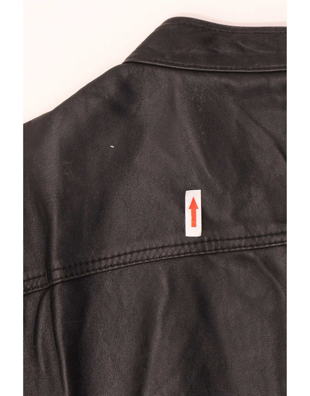 Zen Veste en cuir pour homme EU 50 Cuir noir moyen