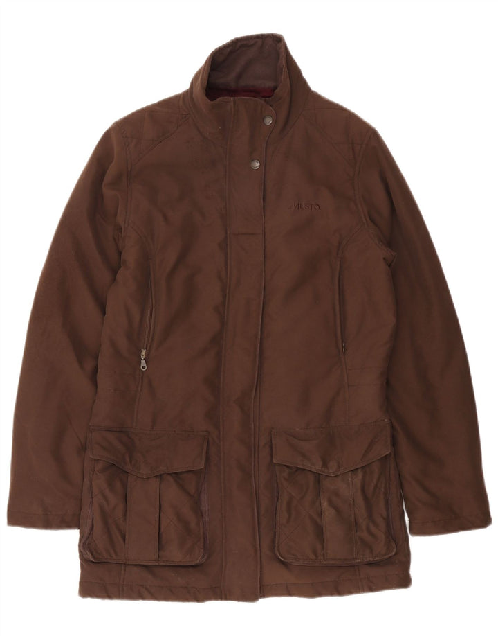 Musto Veste utilitaire pour femme UK 12 Marron moyen Polyester