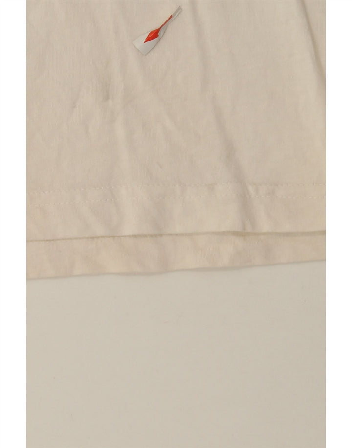 Puma T-Shirt Graphique Homme Blanc Moyen Coton