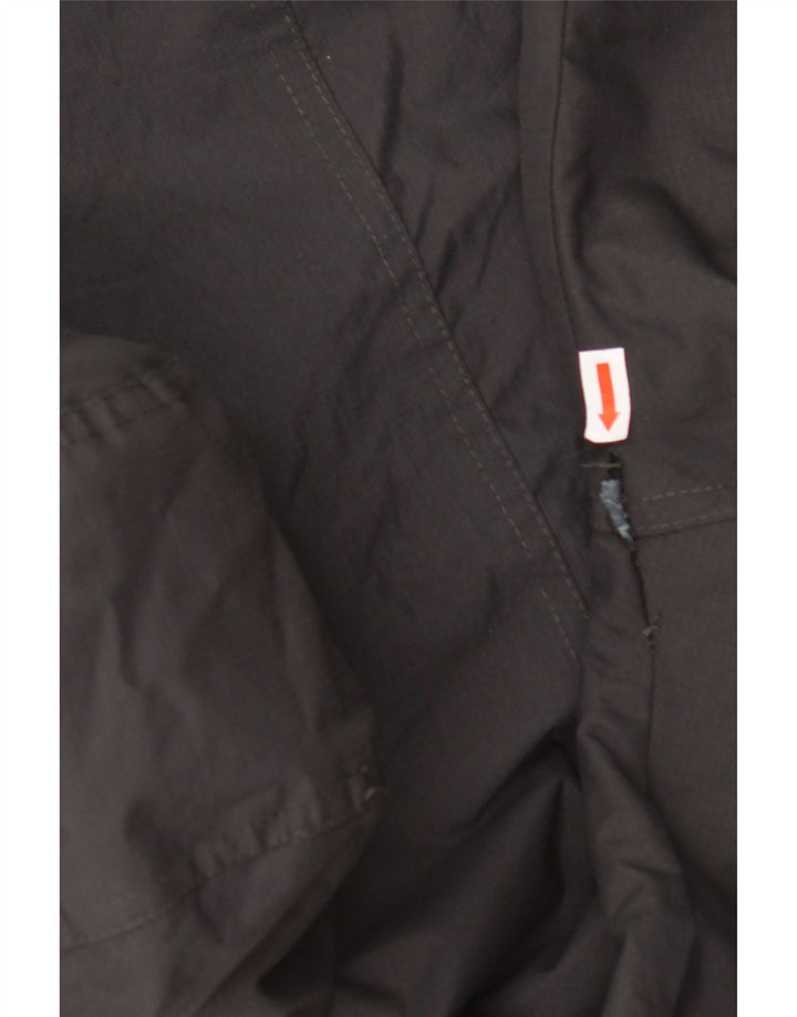 SUPERDRY Veste coupe-vent à capuche pour femme UK 18 XL Nylon noir